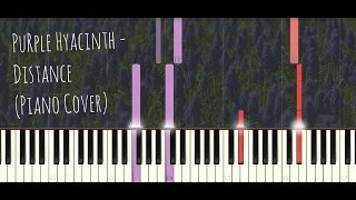 Purple Hyacinth - Distance  | by Isabella LeVan; Sophism | Piano Pop Song Tutorial