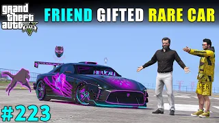 MICHAEL'S NEW LUXURY CAR AS A GIFT | GTA V GAMEPLAY #223
