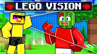 How I Unlocked LEGO VISION in Minecraft