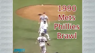 Doc Gooden Charges the Mound and Darryl Strawberry gets mad, a breakdown