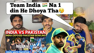 Indian Batting Exposed Pakistani Bowling | IND🇮🇳 vs PAK🇵🇰 Asia Cup 2023  |PAKISTANI REACTION