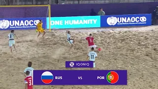 🔴 HIGHLIGHTS: Russia 🇷🇺 v Portugal 🇵🇹 - The world champions took on the European champions for