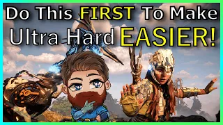 Horizon Forbidden West: 6 Things To DO FIRST To Make Ultra Hard EASIER (New Game+)!