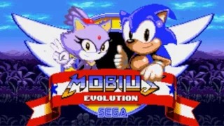 Mobius Evolution (Genesis) - Sonic / All Emeralds / No Hit Walkthrough