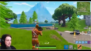 Guided missile hide and seek in Fortnite with LazarBeam!