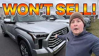 The Toyota Tundra They Are Having A Tough Time Selling