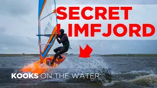 WINDSURFING a SECRET SPOT in the Limfjord! I Cold Hawaii