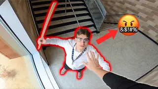 ESCAPING ANGRY TEACHER (Epic Parkour POV Chase) Part 2