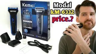 kemei 3 in 1 hair clipper review! kemei professional electric hair clipper & shaver