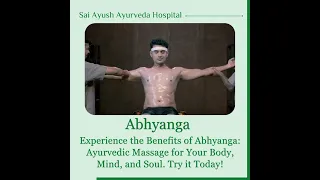 Embark on a Journey of Wellness with Abhyanga at Sai Ayush Ayurvedic Clinic! || Sai Ayush Ayurveda