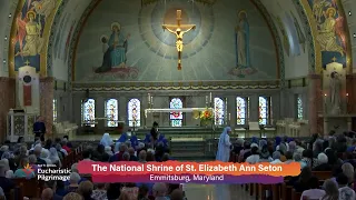 NATIONAL EUCHARISTIC PILGRIMAGE MASS FROM EMMITSBURG, MD - 2024-06-06