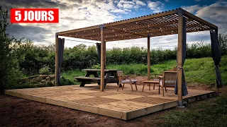 Le plus simple pour s'aménager un coin terrasse et pergola (C'est TROP canon 😍)