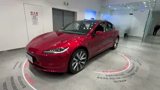 2024 Tesla Model 3 (Pr. Highland) Exterior&Interior Close up Details in 4K 60fps
