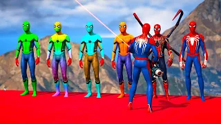 GTA 5 Epic Ragdolls | Spider-Man punch Heroes with Things /Funny moments ep.2