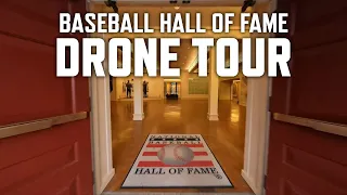 Drone Fly Through of the National Baseball Hall of Fame and Museum