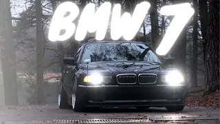Static BMW E38 735 Night cruisin | Dany's Projects | 4K