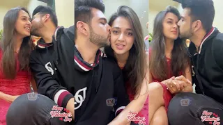 Karan Kundra Kissing Tejaswi Prakash Live On Instagram | TejRan Night Conversation | Valentine's Day