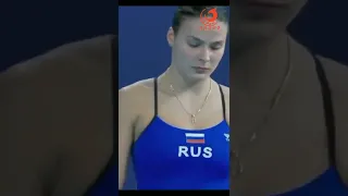 Maria POLIAKOVA (RUSIA) - Women Diving 3M - European Aquatic Championship - GLASGOW 2018