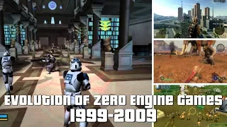 Evolution of Zero Engine Games 1999-2009