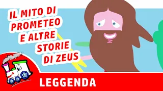 La MITOLOGIA GRECA a CARTONI ANIMATI: ZEUS e PROMETEO | Storie per bambini | Ciuf Ciuf