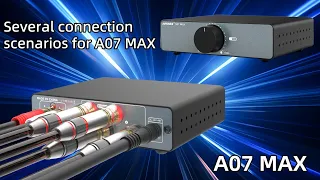 Aiyima A07 Max Various Connections