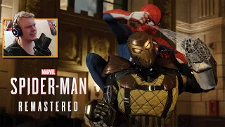 Встреча с шокером в REMASTERED-SPIDER MAN на ПК №3