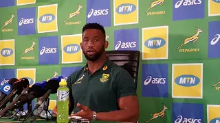 Siya Kolisi talks about starting his first test as captain