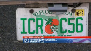 Over 80 undocumented immigrants in truck