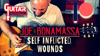 Self Inflicted Wounds (Joe Bonamassa) - Solo - Guitar Tutorial with Matt Bidoglia