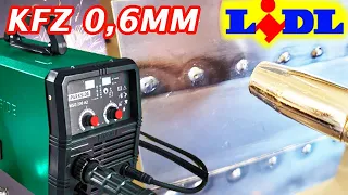 Welding thin sheet metal / motor vehicles with the Lidl multi-welding unit PMSG 200 A2 Test