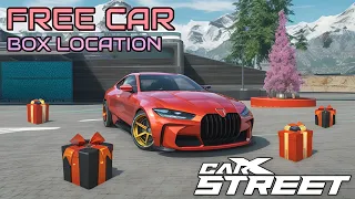 CarX Street Gift Box Location