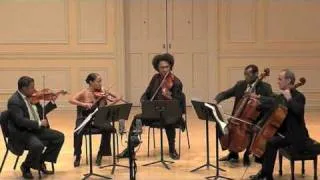 Schubert Quintet Mvt2-Part1 (Harlem Quartet on Stradivarius' & Carter Brey)