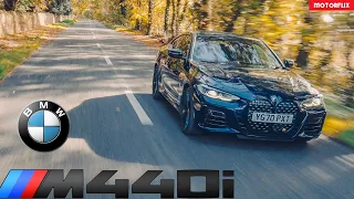 2021 BMW M440i xDrive Review. Front grille aside what is this Non-M M Car Like to Drive? 4K Review.