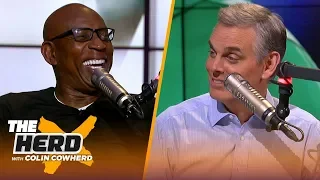 Eric Dickerson joins Colin to talk Lamar Jackson, Rams playoff hopes | NFL | THE HERD