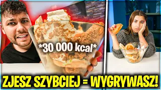 KTO SZYBCIEJ ZJE OGROMNĄ MISKĘ KFC WYGRYWA! *30 000 kcal*