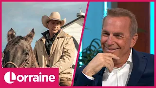 Hollywood Icon Kevin Costner On His New TV Western & Why His Wife Inspired His New Role | Lorraine