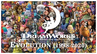 Dreamworks Animation Evolution (1998-2022)