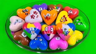 Numberblocks - Looking Mini Heart CLAY Colorful! ASMR
