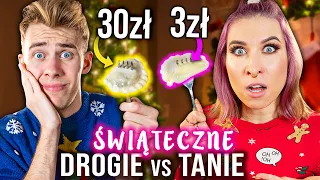 DROGIE vs TANIE - edycja Świąteczna! 🎄 Zgadujemy ceny jedzenia | Agnieszka Grzelak Vlog i Blowek