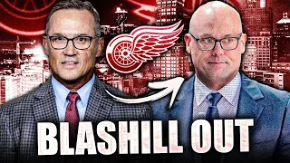 RED WINGS BREAKING NEWS: JEFF BLASHILL OUT (Re: Steve Yzerman) Detroit NHL Rumours Today 2022