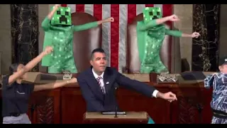 Obama sings Creeper aww man (Revenge by Captain Sparklez)