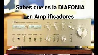 Que es la diafonía en Amplificadores