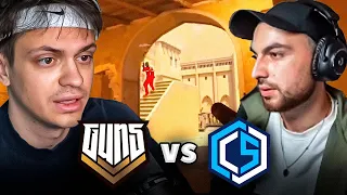 БУСТЕР смотрит GUN5 vs CYBERSHOKE на CCT SEASON 2