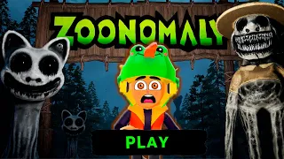 ¡NUNCA ENTRES al ZOO de ZOONOMALY a LAS 3 AM! *NUEVO JUEGO DE TERROR* 🐸 SIMBA