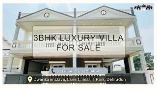 Brand new Luxury Villa for sale at Sahastradhara road Dehradun | Duplex for sale in Dehradun