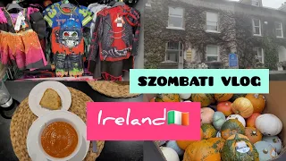 ESŐS SZOMBATUNK ÍRORSZÁGBAN 🇮🇪🇮🇪HOGY TELT A NAPUNK? VLOGOLTUNK 😍