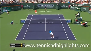 | Roger Federer | | Novak Djokovic | 2015 Indian Wells Final Highlights