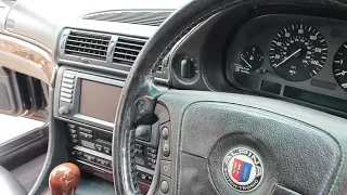 Alpina B12 5.7 - Amazing car - Interior etc- See oldcolonelcars.co.uk