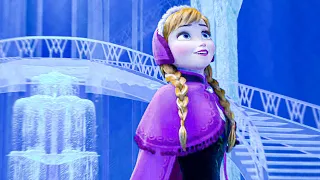 FROZEN Clip - Anna at Elsa's Ice Palace (2013)