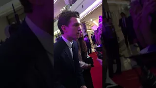 tom holland interview korea red carpet